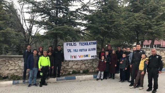 Öğrencilerinden Altıntaş Emniyet Amirliği’ne Polis Haftası ziyareti