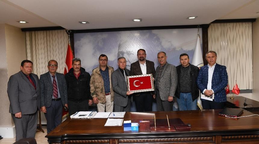 STK&rsquo;lardan Başkan G&uuml;mr&uuml;k&ccedil;&uuml;&rsquo;ye ziyaret