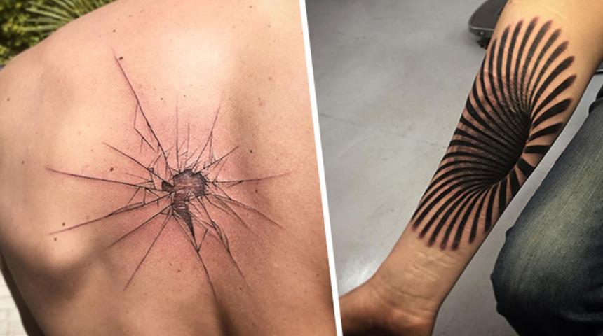 Gözleri kamaştıran, birbirinden harika 3 boyutlu 30 dövme