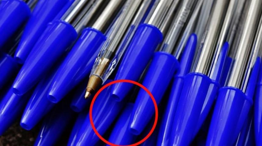 Tükenmez kalem kapaklarındaki bu delik ne işe yarıyor?