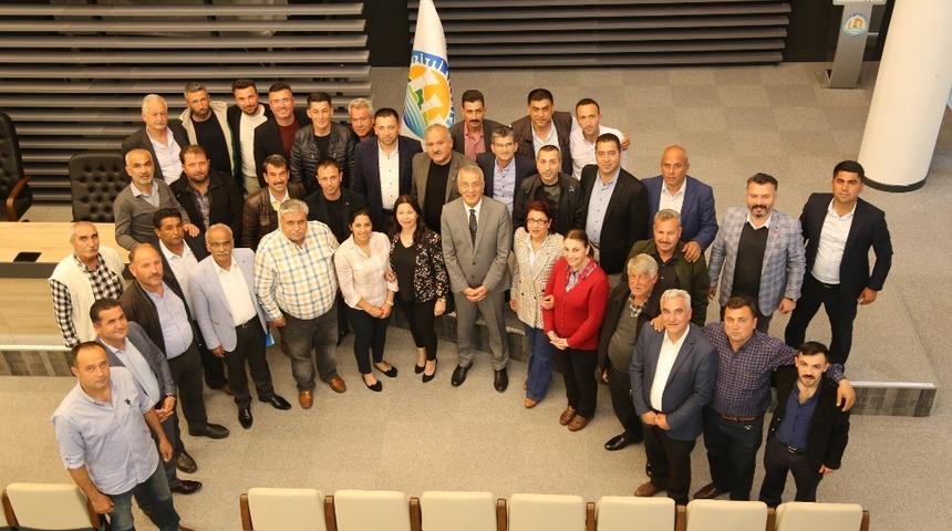 Tarhan: &ldquo;Muhtarlarımızla ikinci belediye meclisi gibi &ccedil;alışacağız&rdquo;