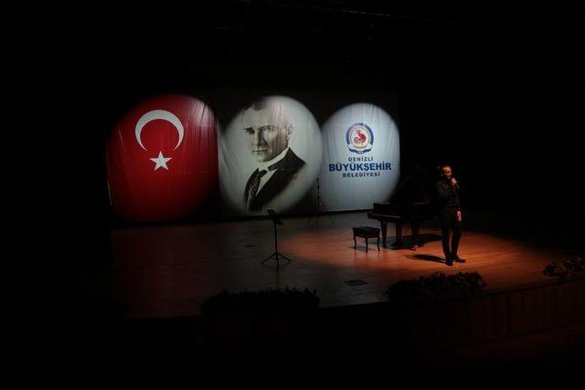 Büyükşehir piyano konserine ev sahipliği yaptı