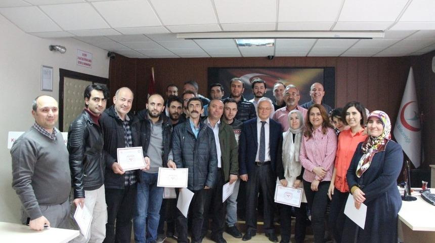 K&uuml;tahya&rsquo;da Evde Sağlık Hizmet Birimi personeli &ouml;d&uuml;llendirildi