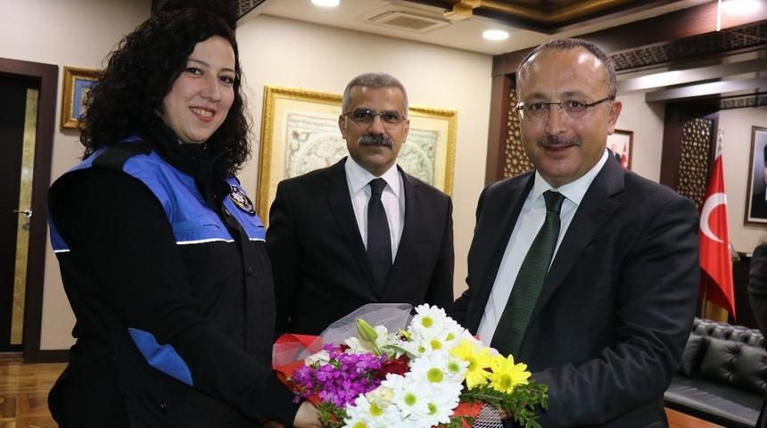 Siirt emniyetinden Vali Atik’e ziyaret