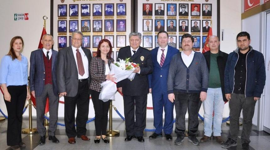 AGC&rsquo;den İl Emniyet Baştuğ&rsquo;a Polis Haftası ziyareti