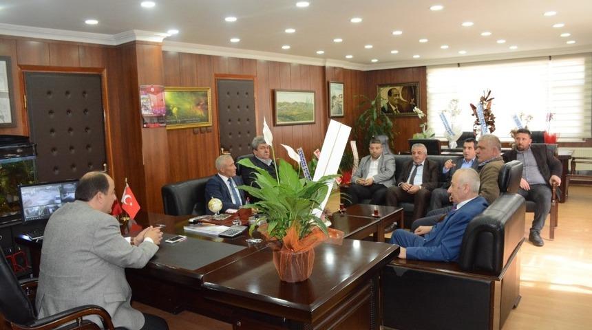 Şof&ouml;rler Odası Başkan Demirtaş&rsquo;ı kutladı