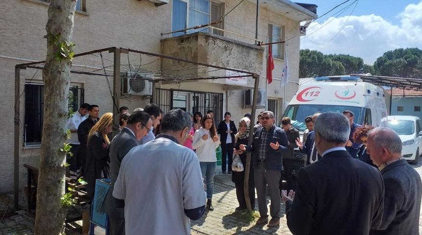 Vefat eden sağlık teknisyenleri lokma hayrıyla anıldı