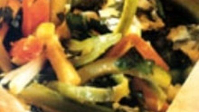 Kağıtta Sebze Kebabı