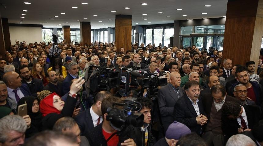 Başkanı Büyükkılıç’ın tanışma kokteyline büyük ilgi gösterildi
