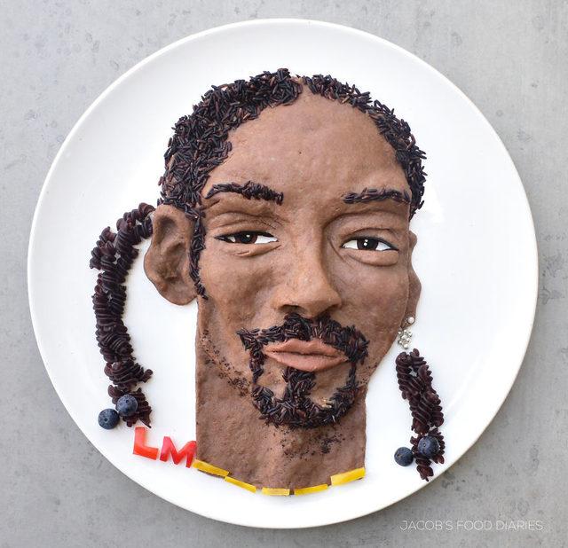 Oğluna sağlıklı yemekler yedirebilmek için çizgi film kahramanlarını tabağa taşıdı 10