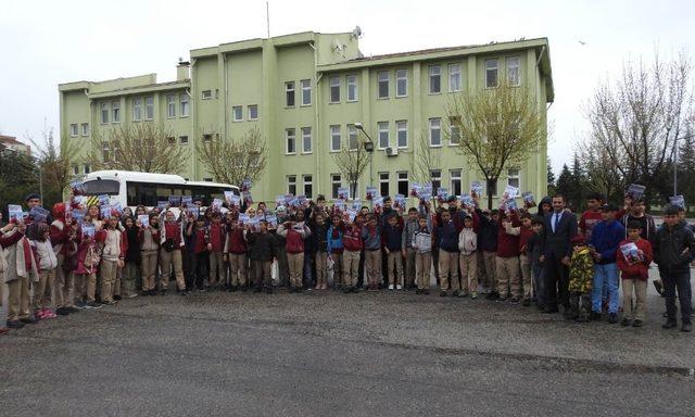 İlkokul öğrencilerinden jandarmaya ziyaret