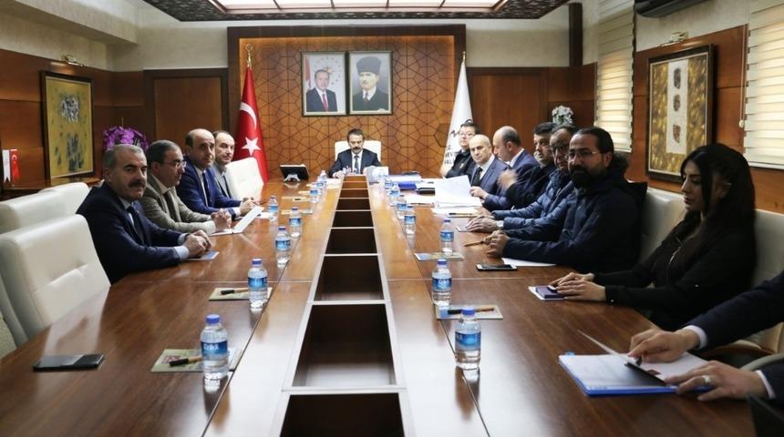 İl Spor G&uuml;venlik Kurul toplantısı yapıldı