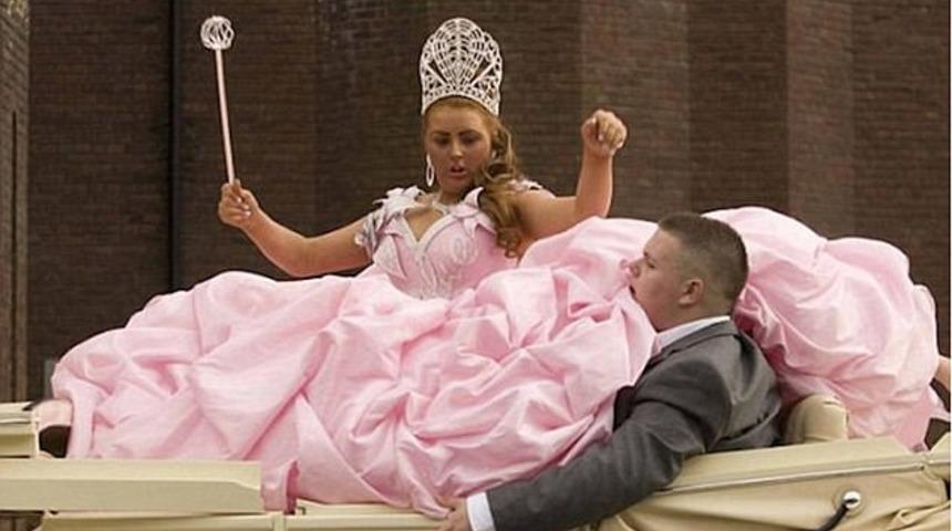 En ilginç gelin ve damatlar!