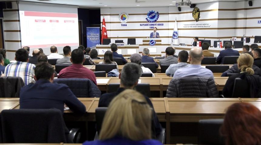 KAYSO&rsquo;da Dış Ticaret Bilgilendirme Semineri D&uuml;zenlendi
