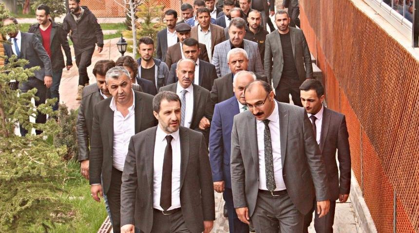 AK Parti ve MHP heyetinden &Ccedil;ukurca ziyareti