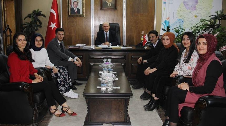 Başkan Pekmezci’ye hayırlı olsun ziyaretleri sürüyor