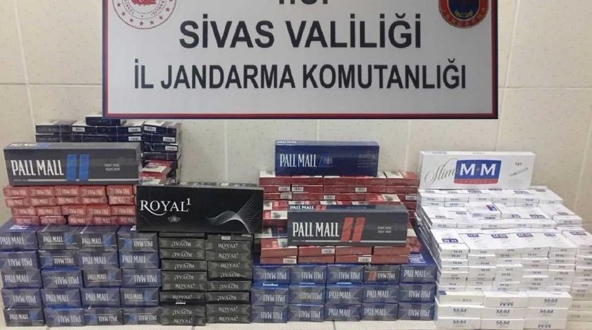 Bin 130 paket bandrols&uuml;z sigara ele ge&ccedil;irildi