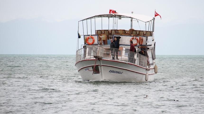 Beyşehir G&ouml;l&uuml;&rsquo;nde yatlar turlara başladı