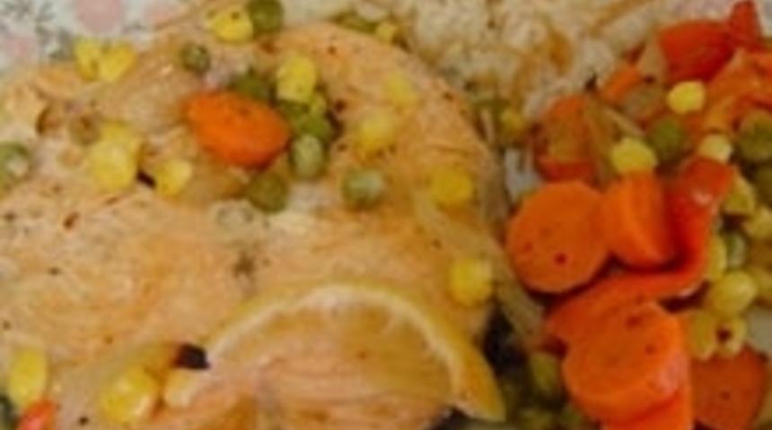 Fırında Somon Balığı