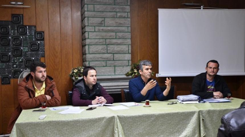 Biga’da muhtarlar bilgilendirildi