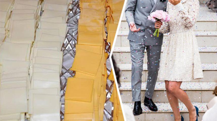 Düğünde servis ettiler! Misafirler sosyal medyada rezil etti