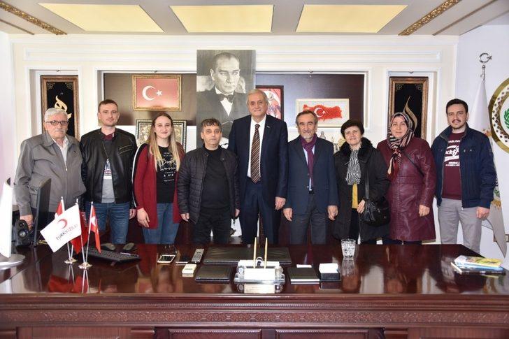 Başkan Bakkalcıoğlu misafirlerini ağırlıyor G5