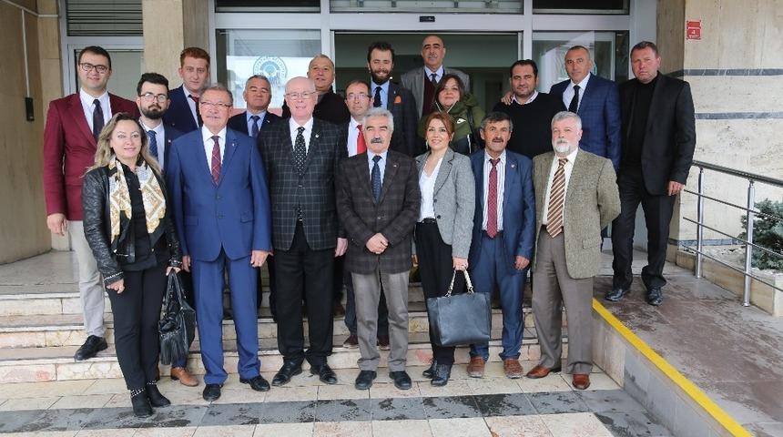 CHP&rsquo;den Başkan Kurt&rsquo;a ziyaret