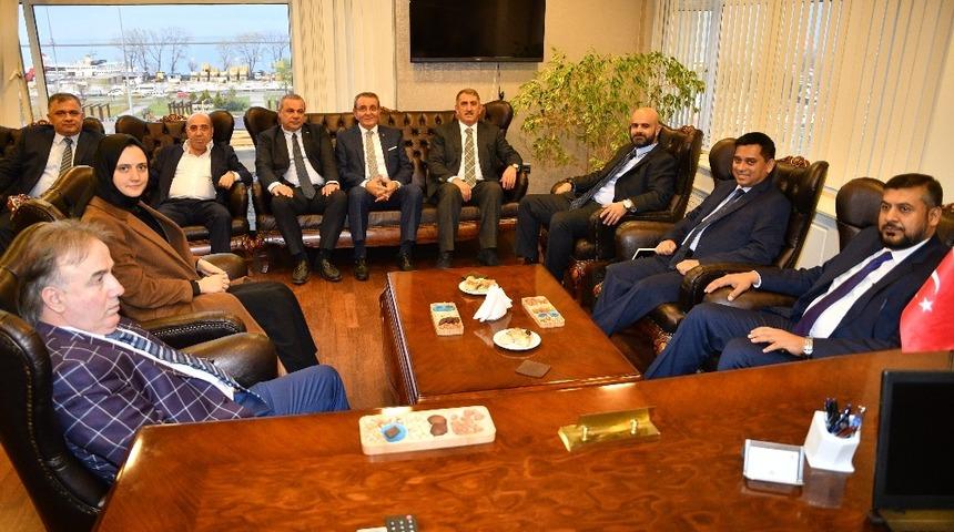 Katar heyeti Samsun TSO’da