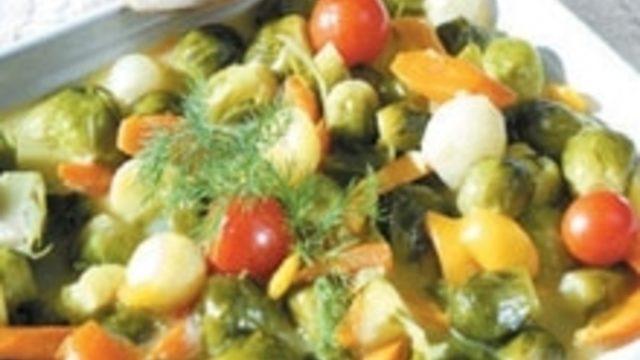 Zeytinyağlı Brüksel Lahanası