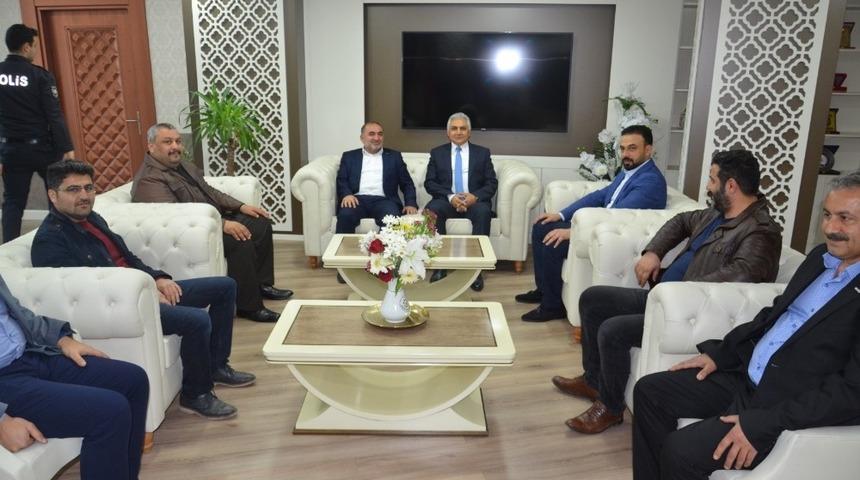 M&Uuml;SİAD Başkanı Poyraz&rsquo;dan emniyete anlamlı ziyaret