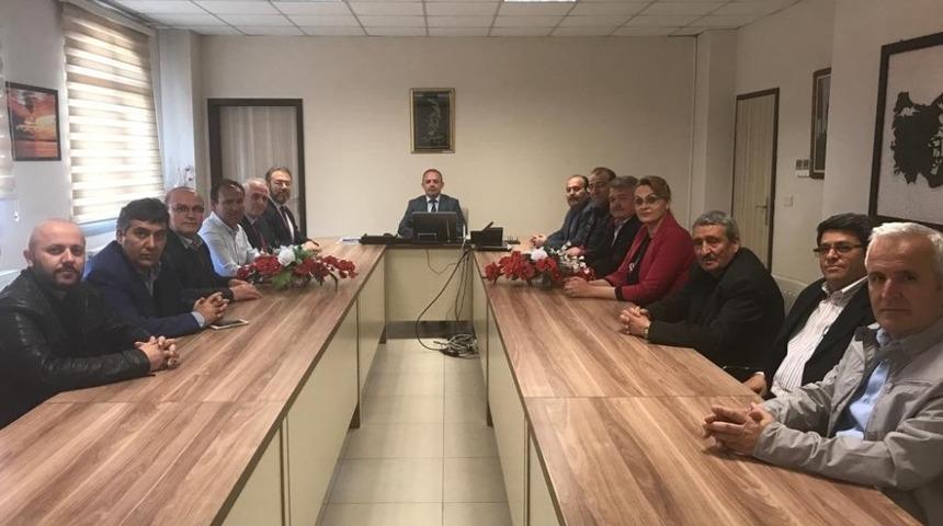 Burhaniye’de Kaymakam Öner’e AK Parti ziyareti