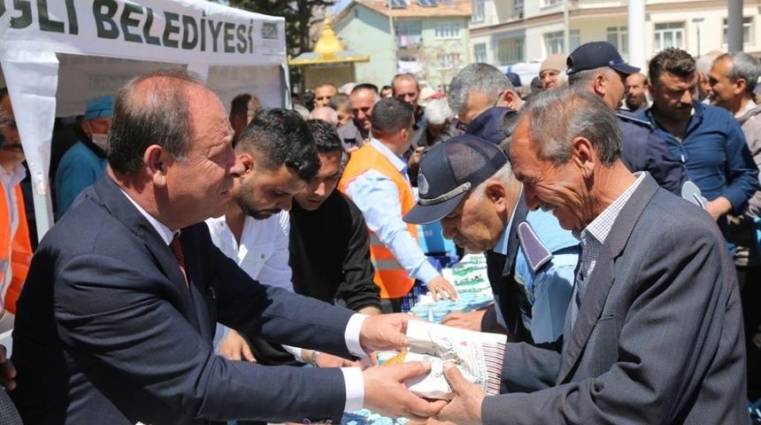 Başkan Oprukçu’dan hemşehrilerine ikram