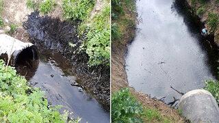 Korkutan görüntü! Simsiyah oldu, harekete geçildi