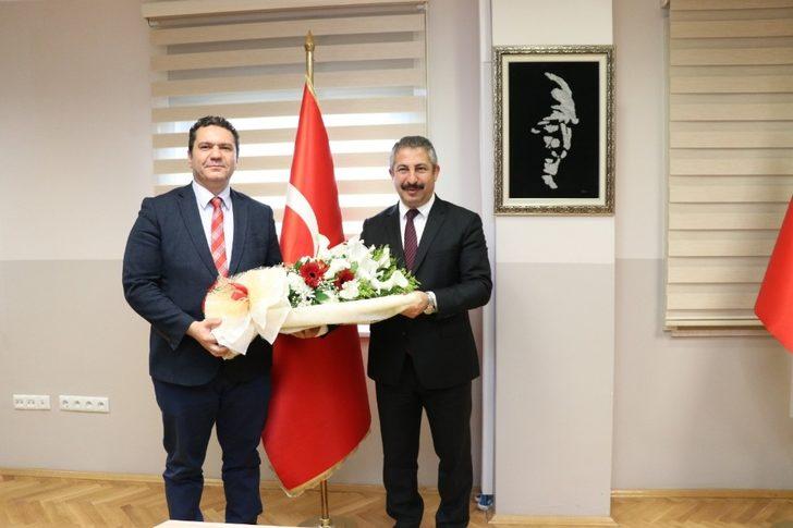 İl Emniyet Müdürü Dinç’e Polis Haftası ziyaretleri G1