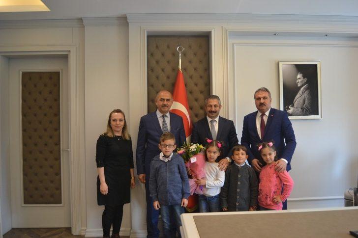 İl Emniyet Müdürü Dinç’e Polis Haftası ziyaretleri G2