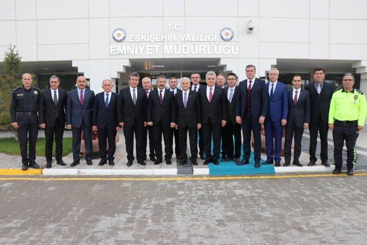 İl Emniyet Müdürü Dinç’e Polis Haftası ziyaretleri G3