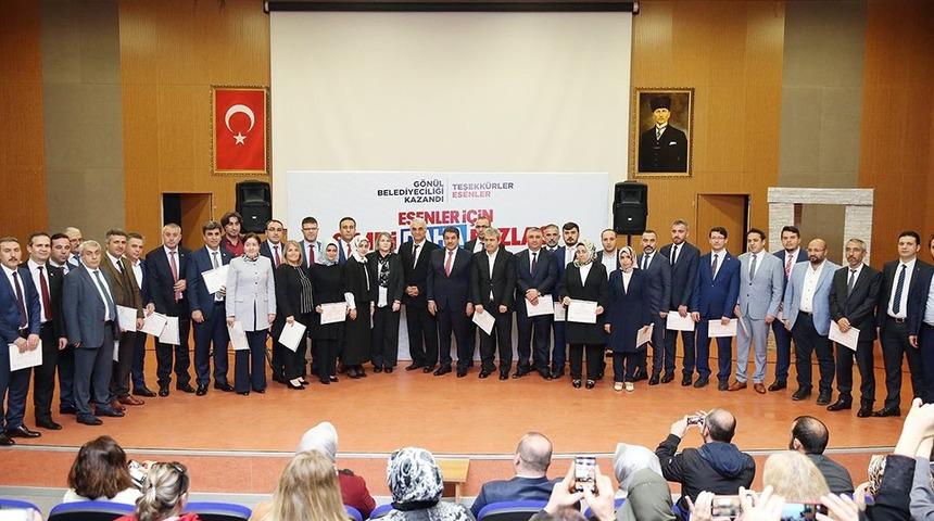 Başkan G&ouml;ksu, mazbatasını aldı