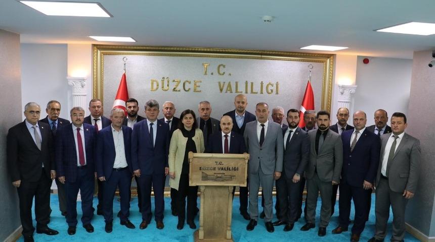 Vali Dağlı İGM&rsquo;yi ağırladı