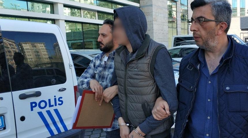 &Ccedil;ocuğun telefonunu gasp eden zanlı tutuklandı