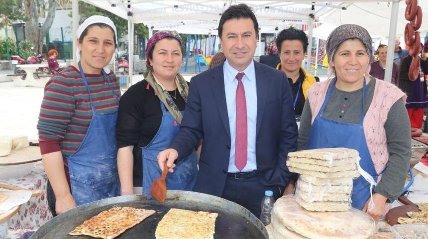 Başkan Aras Slow Cheese&rsquo;i ziyaret etti