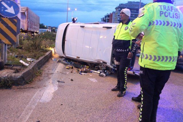 Bandırma’da trafik kazası: 2 yaralı