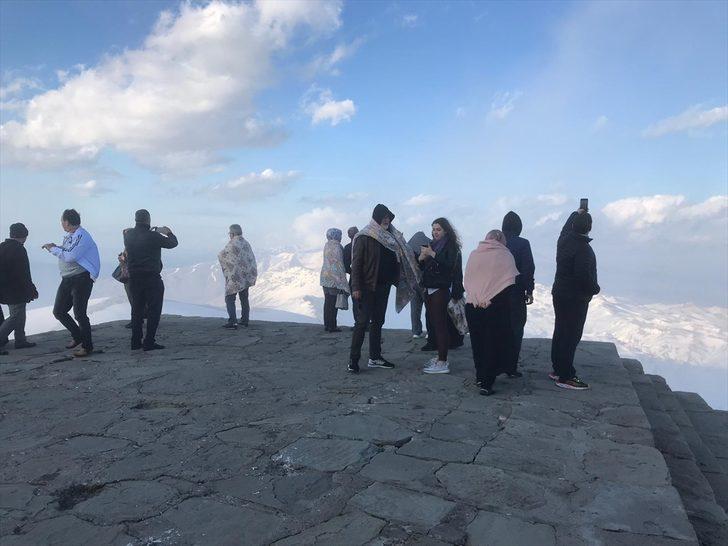 Dünya mirası Nemrut'a ziyaretçi akını G2