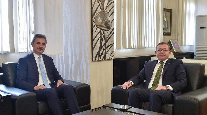 Kaymakam Polat&rsquo;tan Başkan K&ouml;se&rsquo;ye hayırlı olsun ziyareti