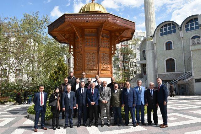 Başkan Güney’e hayırlı olsun ziyaretleri sürüyor