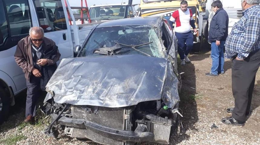 Nazilli&rsquo;de trafik kazası; 1 &ouml;l&uuml;