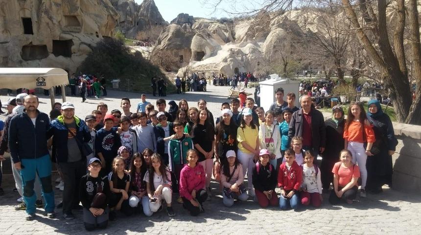 19 Mayıs Ortaokulu&rsquo;ndan Kapadokya gezisi