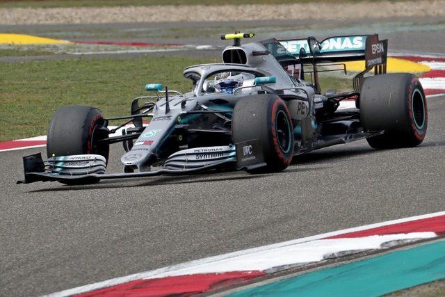 Çin Grand Prix’inde pole pozisyonu Bottas’ın 1