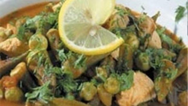 Tavuklu Bamya
