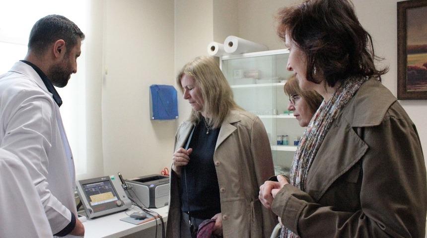 Slovak heyet hastaneye hayran kaldı