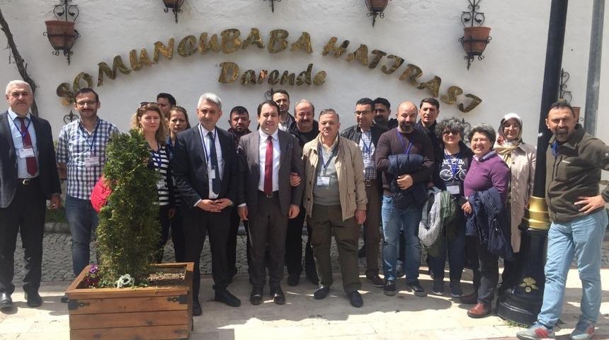 Turizm acenteleri Darende&rsquo;yi gezdi